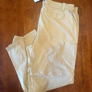 Baleaf Men's Light Tan Cargo Pants, NWT Size XXL